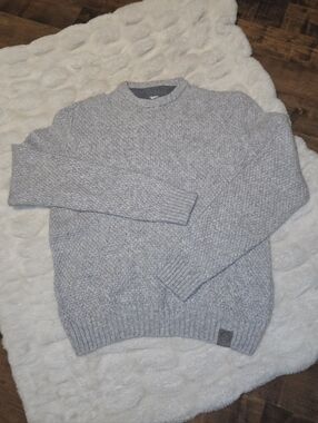 Harmont & Blaine Gray Alpaca Wool Blend Sweater [Slim Medium] Luxury Minimalist
